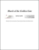 March of the Golden Gate Concert Band sheet music cover